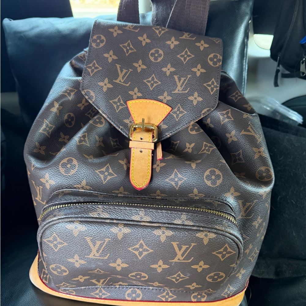 Louis Vuitton Dark Brown Monogram Backpack